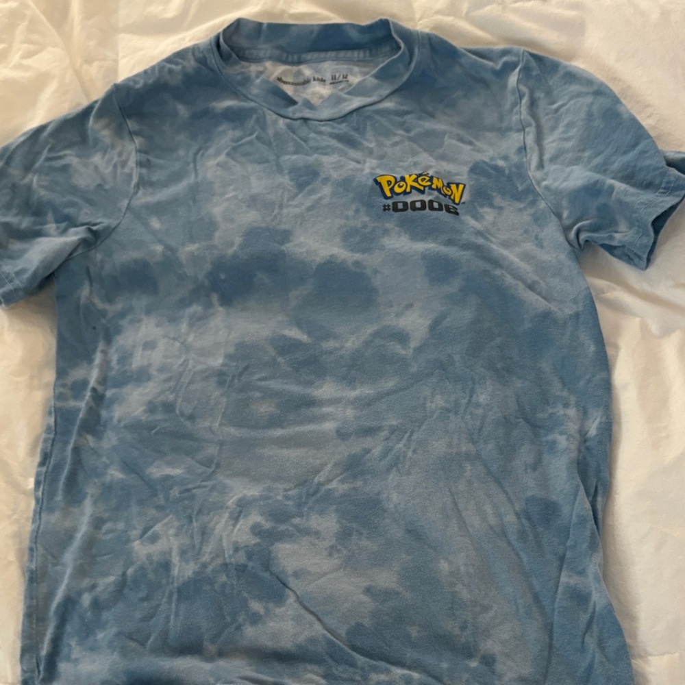 Abercrombie Kids Blue Pokémon Tee
